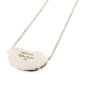 Tiffany Co Beans Necklace Silver